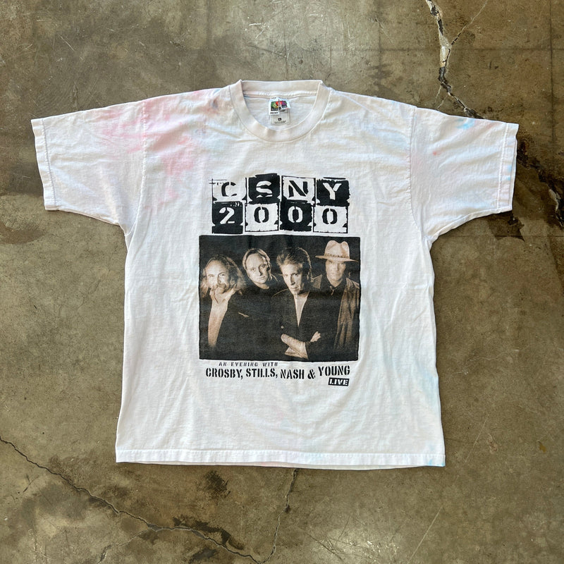 CSNY Crosby Stills Nash & Young Live Tee XL