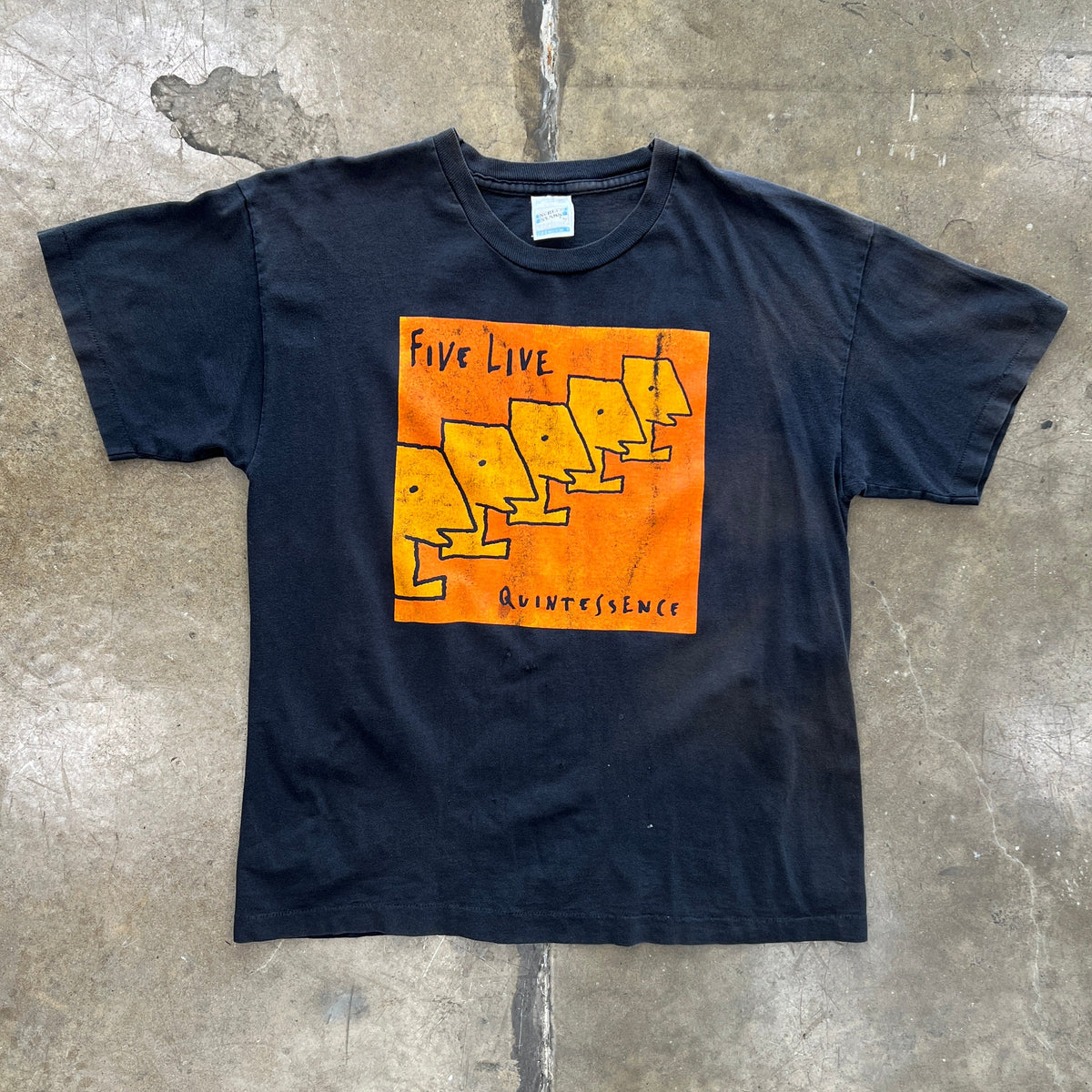 90s Five Live Quintessence Tour Band Tee