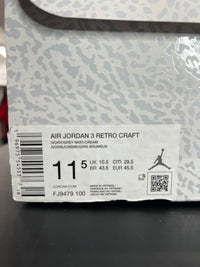 Air Jordan 3 Craft Ivory (2024)