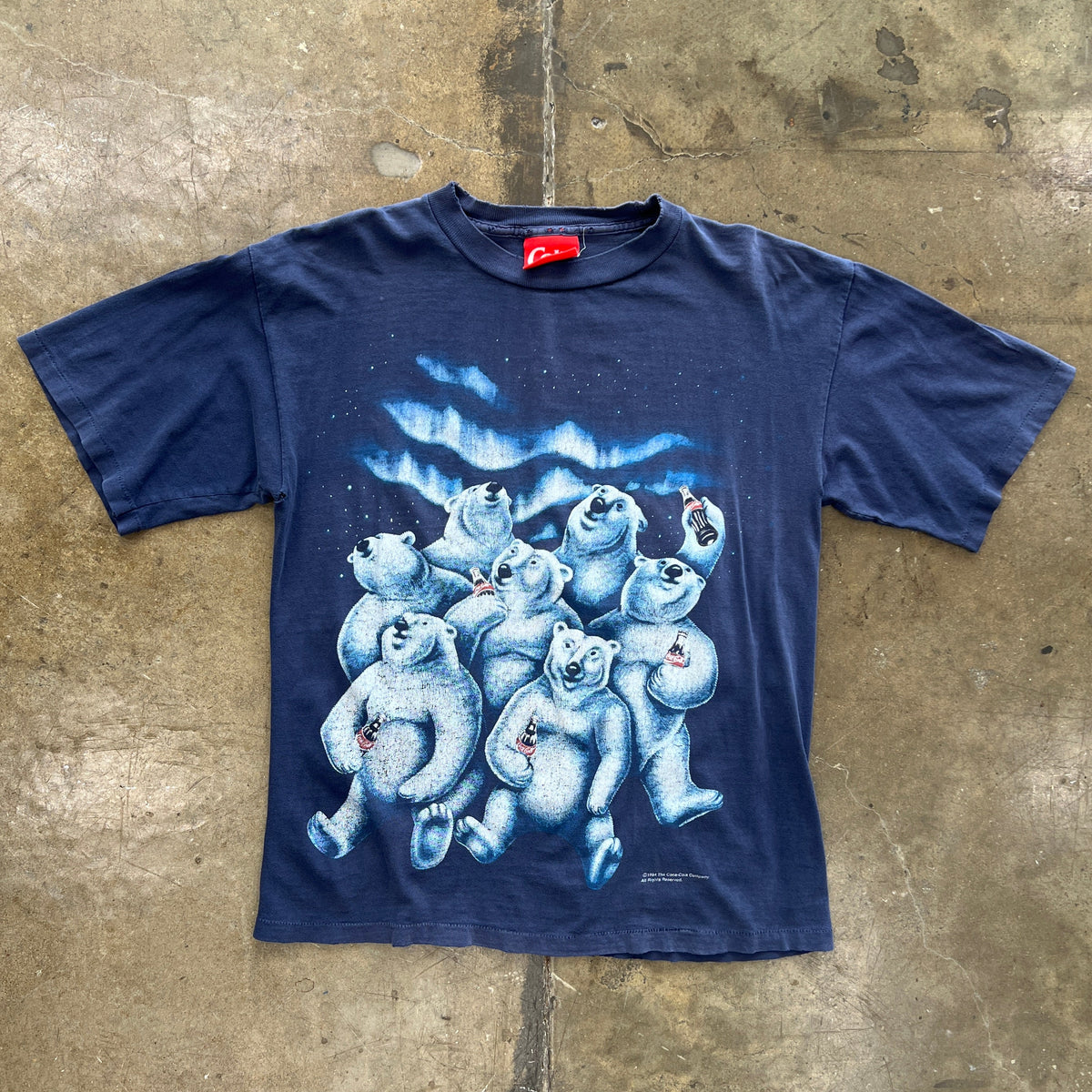 90s Coke Polar Bears Promo Tee