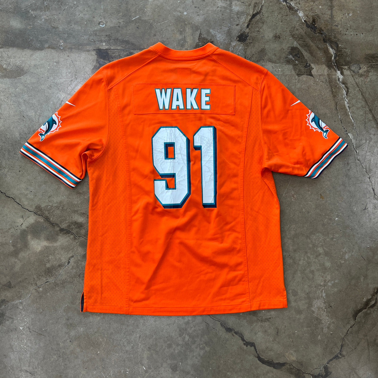NFL Nike Miami Dolphins Cameron Wake 91 Jersey