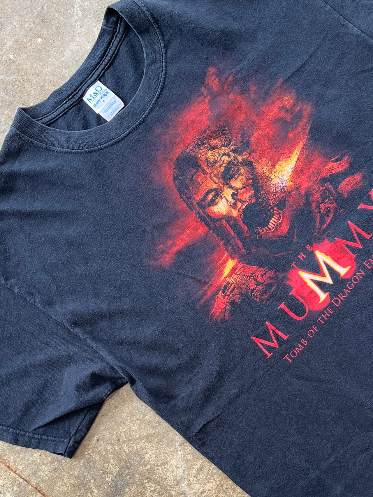 2008 The Mummy Tomb of the Dragon Emperor Movie Promo Tee