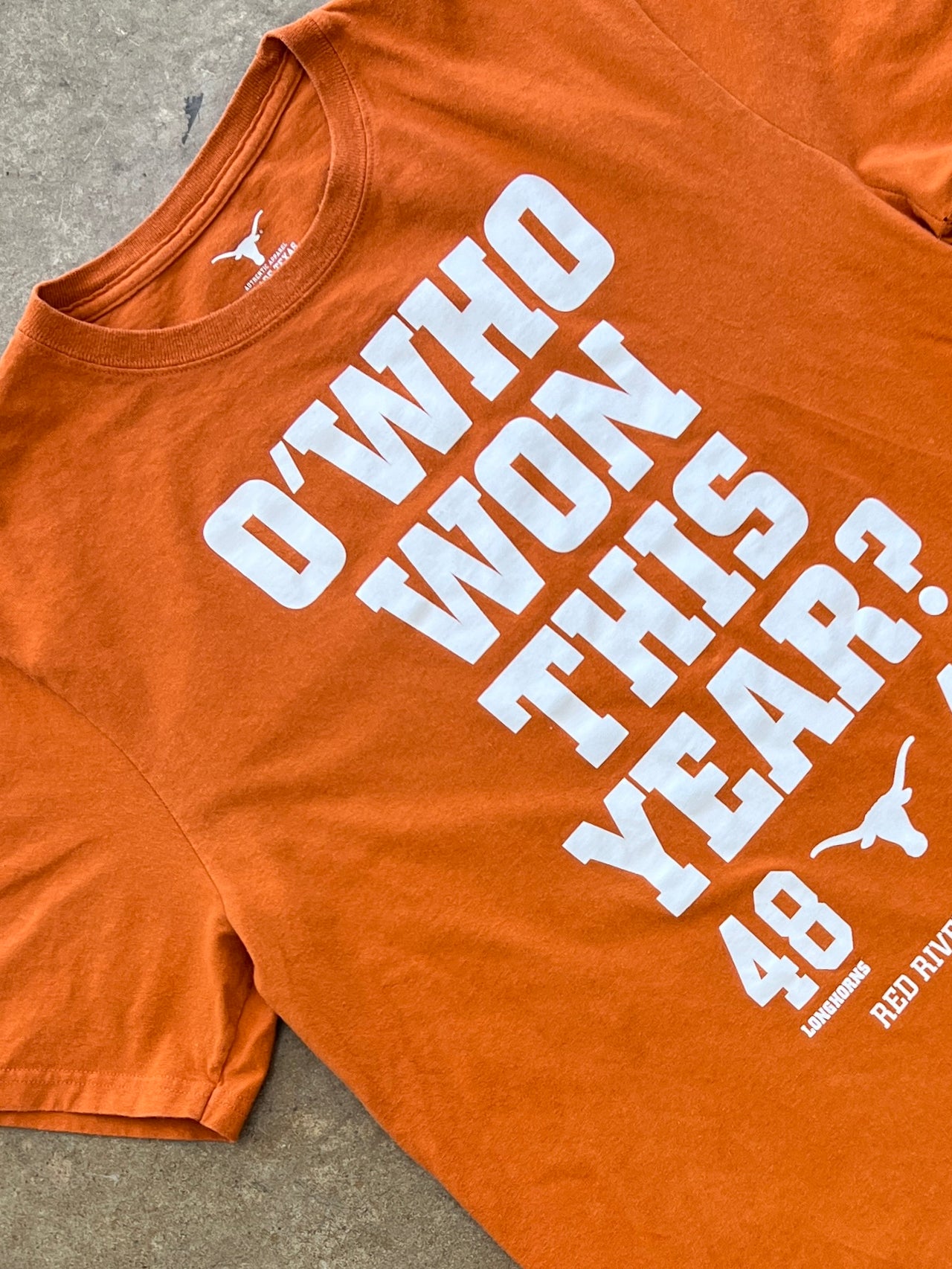 Texas Longhorns Football Who Won Sooners Tee