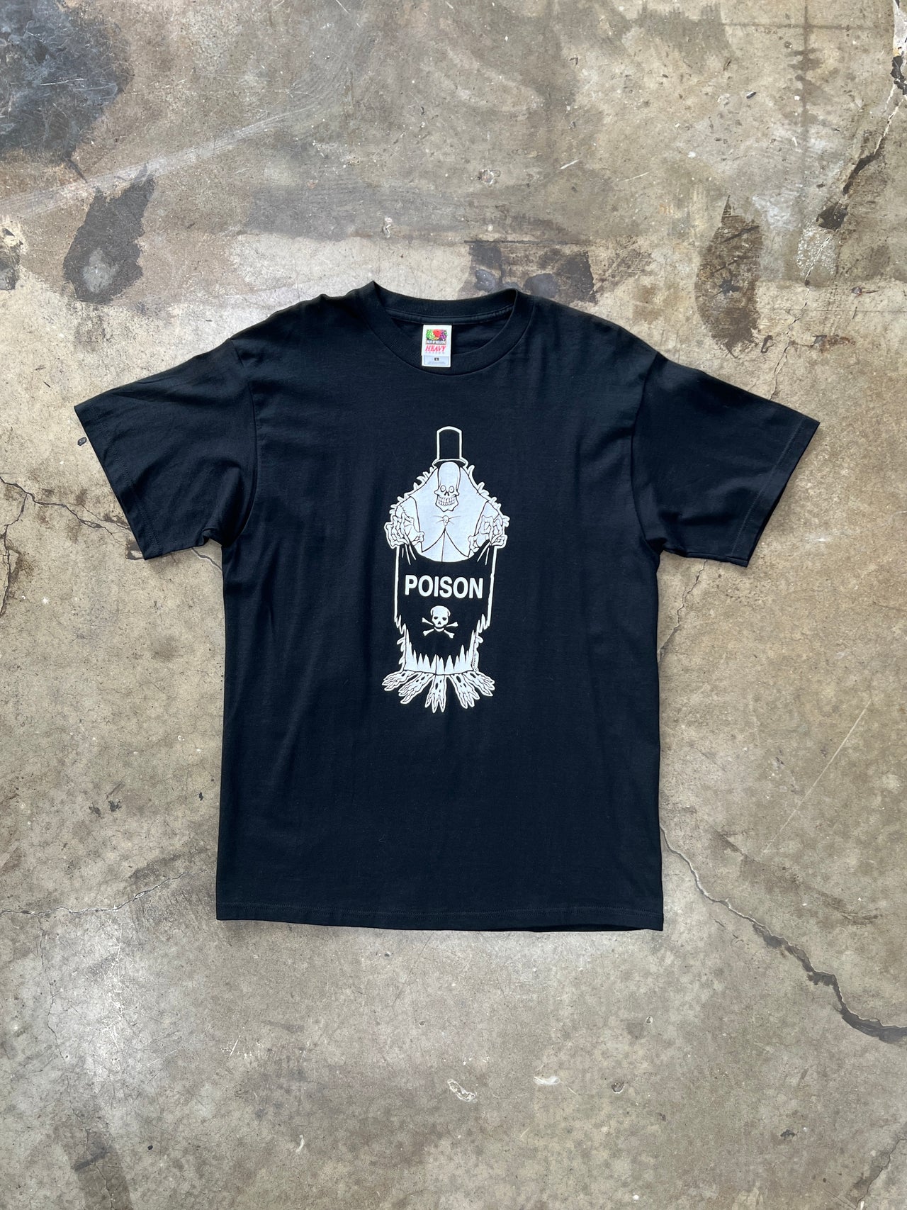 90s Poison Art Skull Death Tee