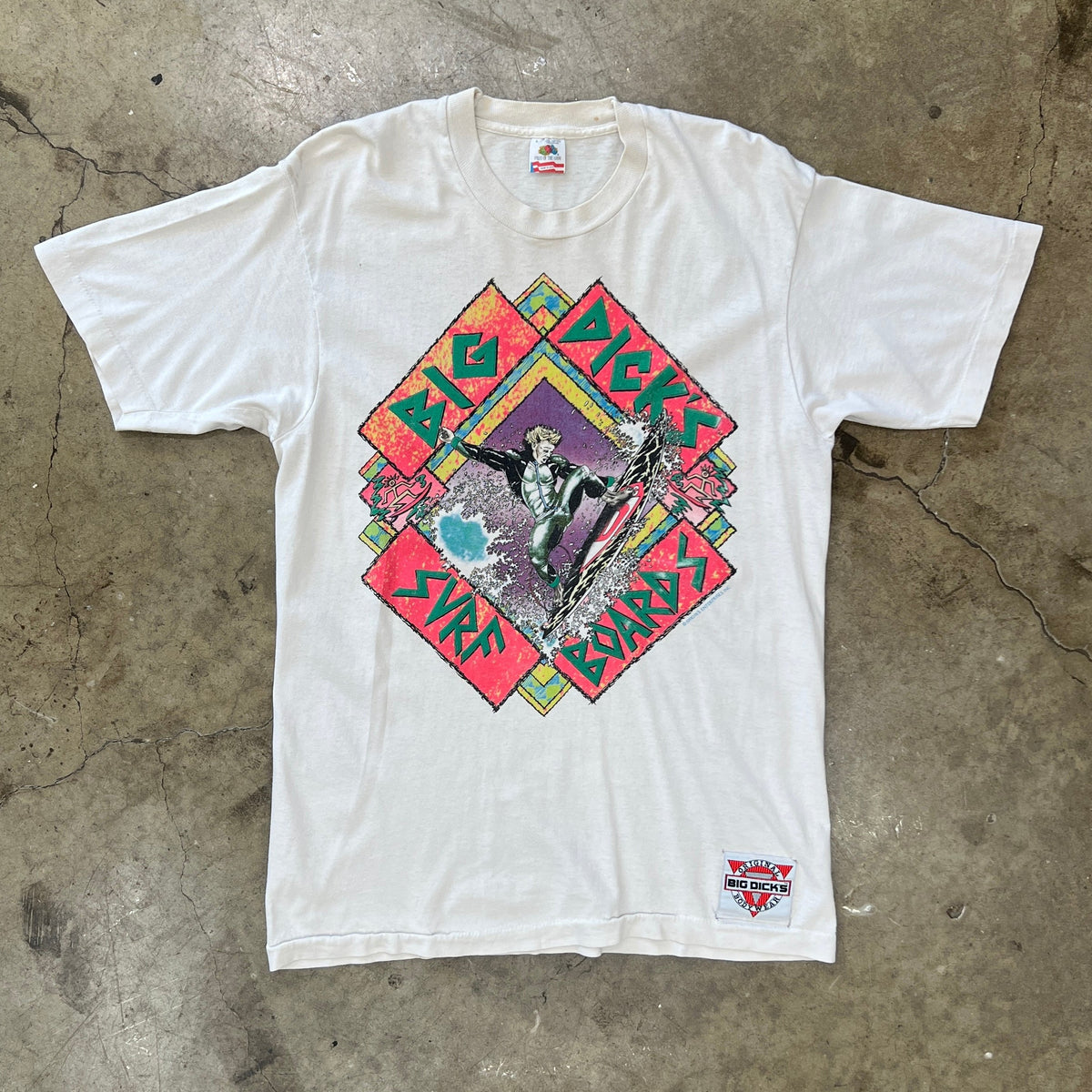90s Big Dicks Surf Shop Tee Single Stitch