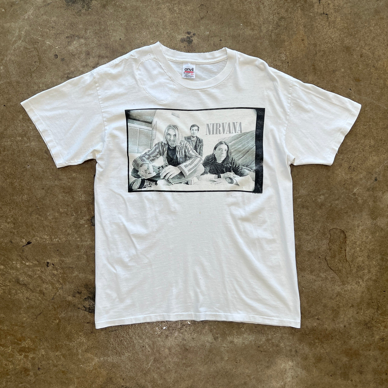 1996 Nirvana Portrait Band Tee