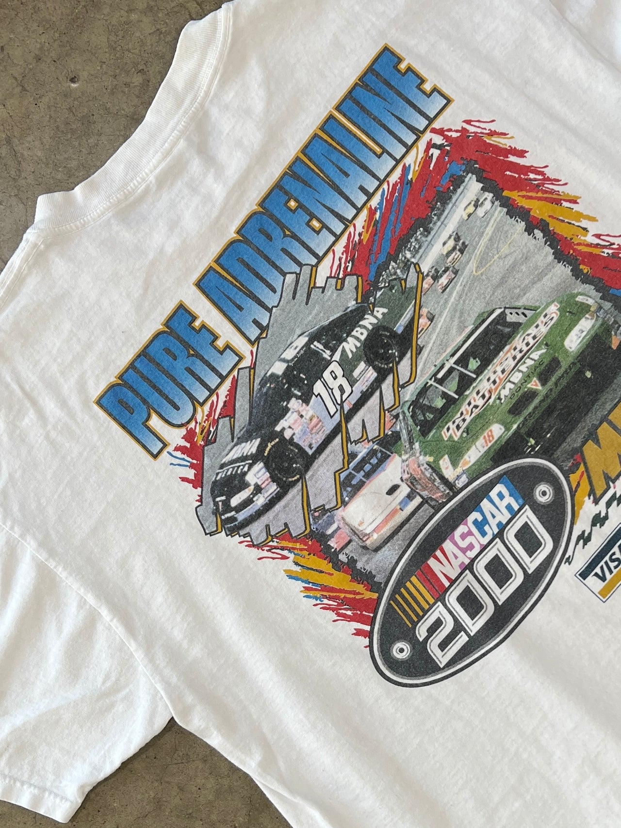 2000 NASCAR MBNA Motorsports Pure Adrenline Tee