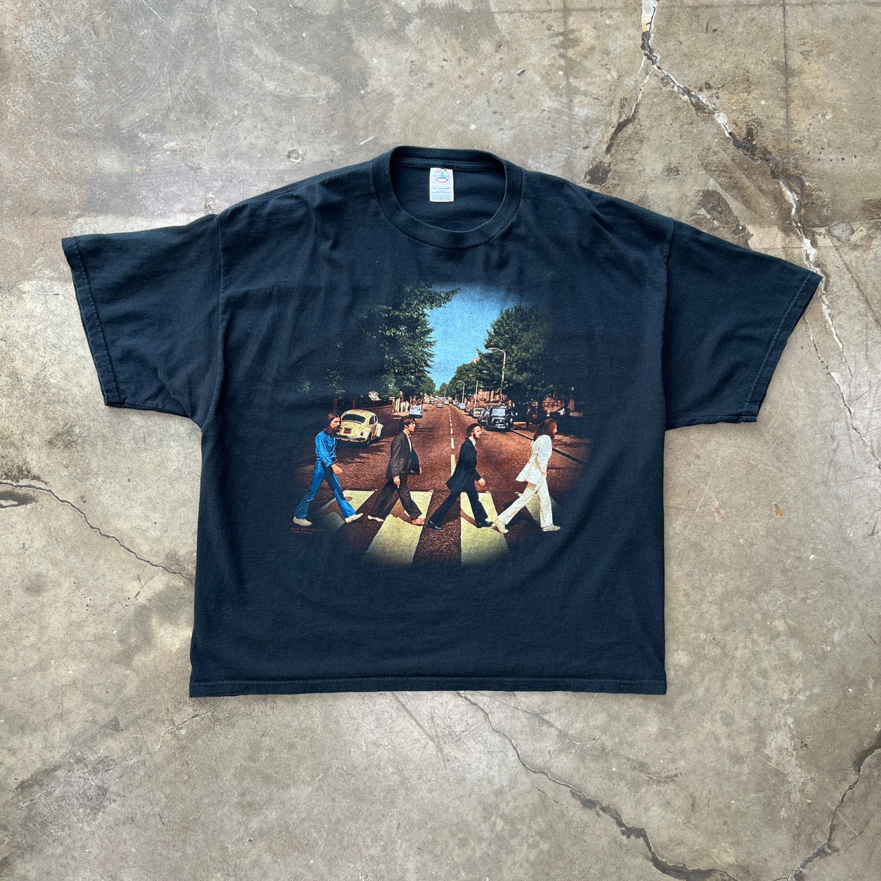 00s The Beatles Abbey Road Band Tee
