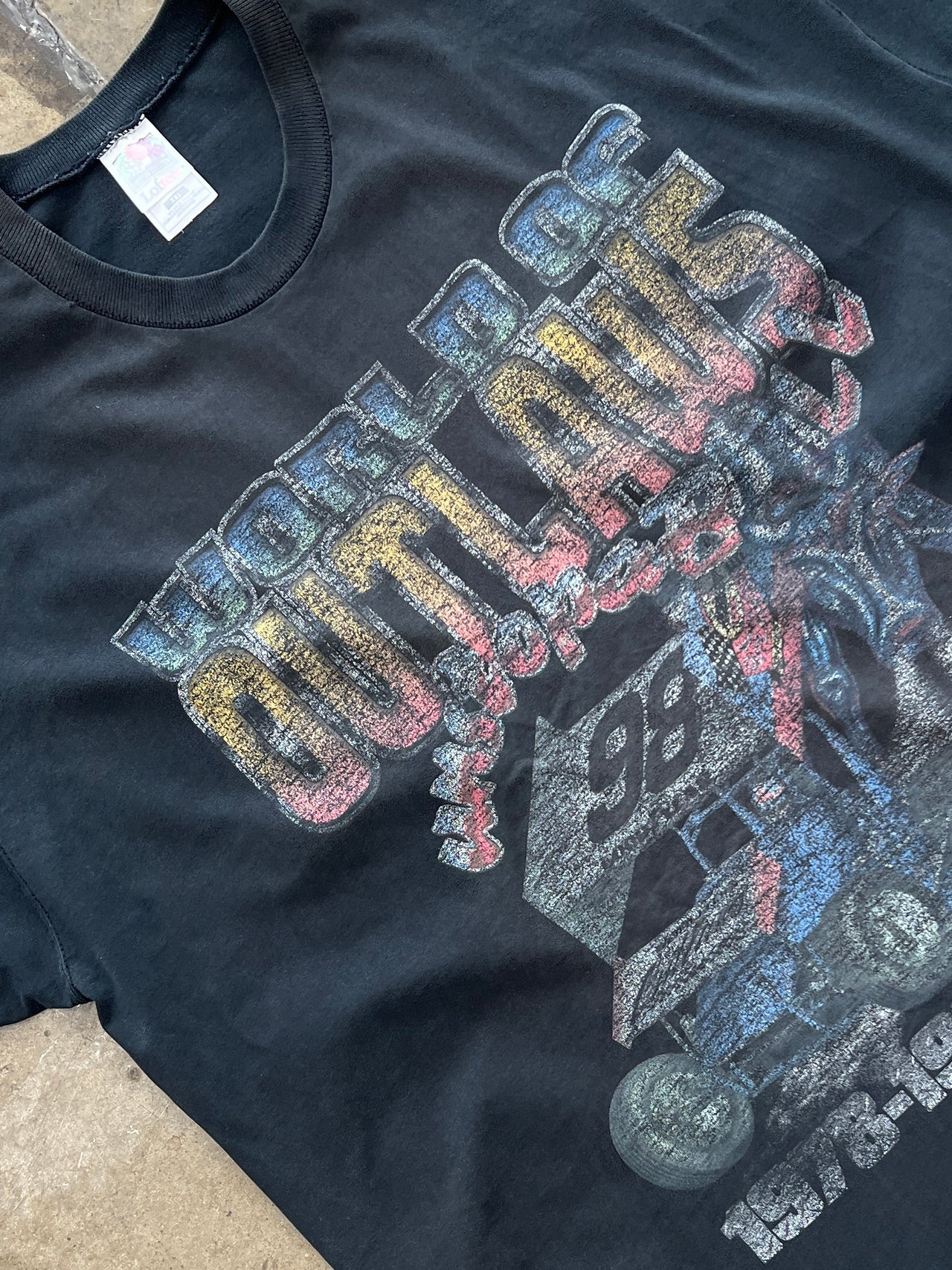 1998 World Of Outlaws World Tour Racing Tee