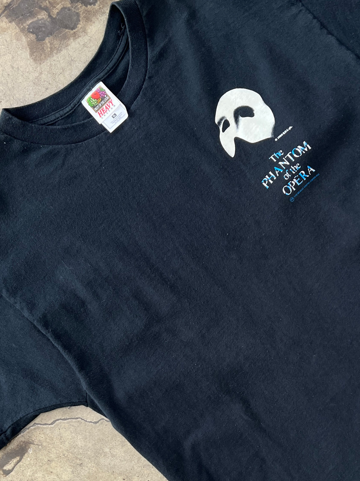 90s The Phantom of the Opera Mask Theater Tee Large