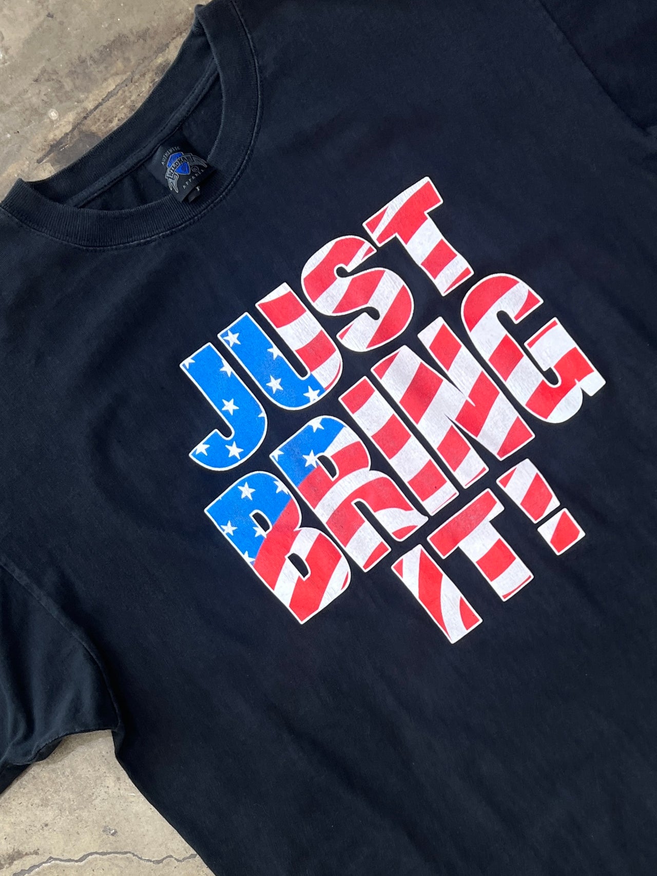 2001 The Rock Just Bring It Wrestling Tee
