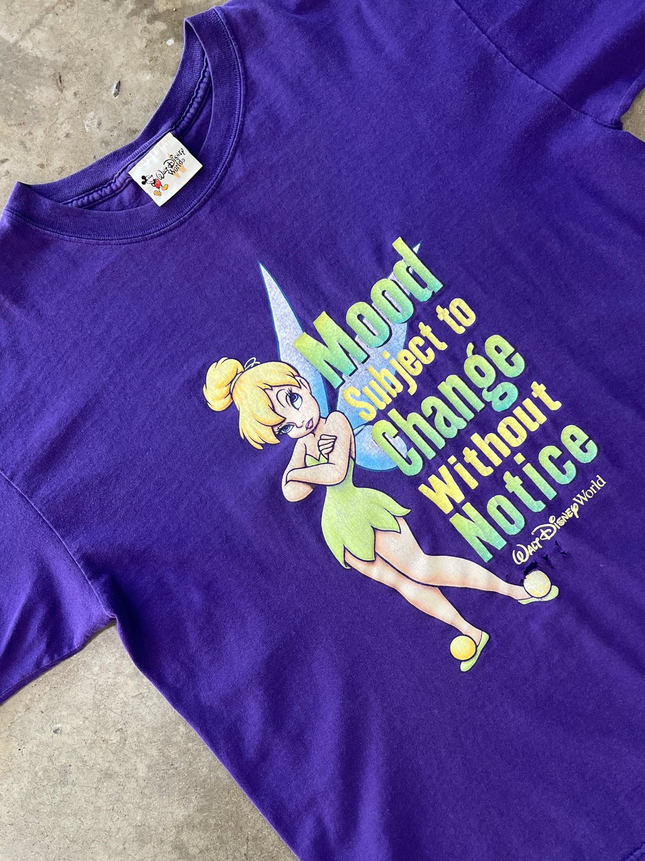 Early 2000s Tinker Bell Mood Tee