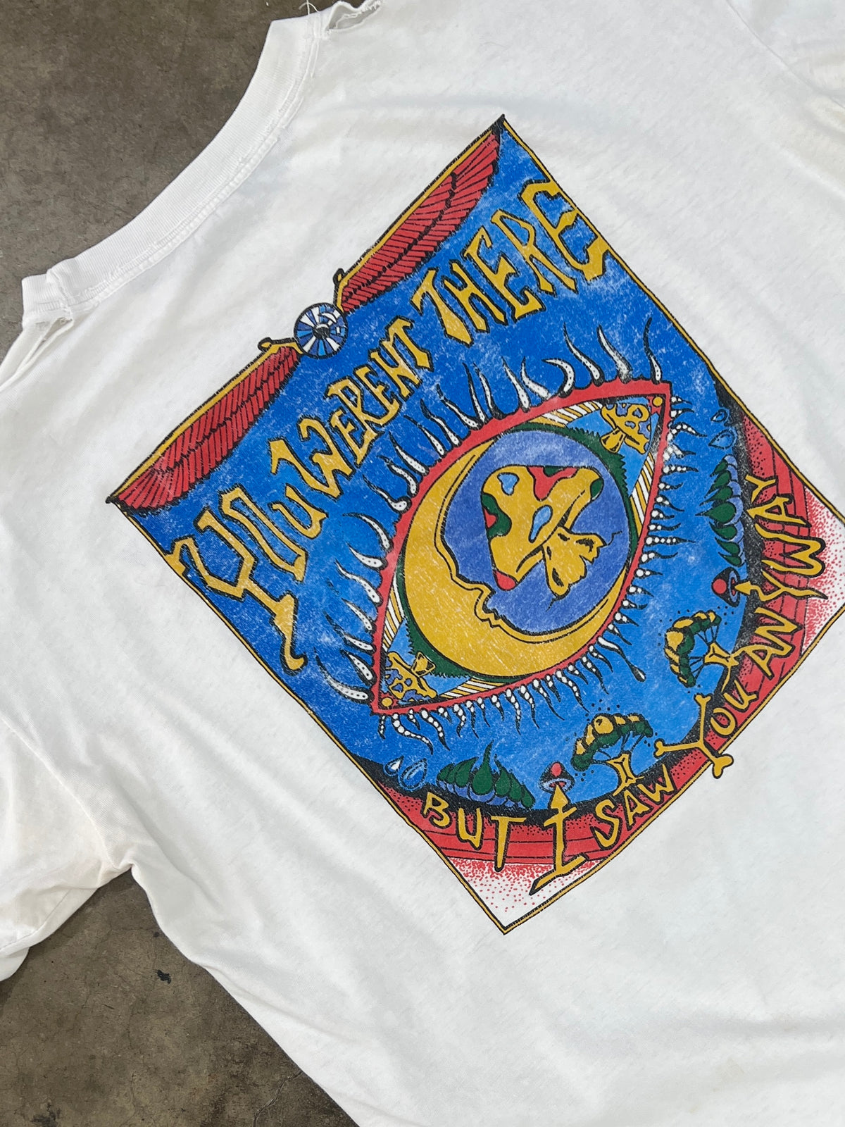 1994 Shroomarama Tour You Werent There Single Stitch Tee