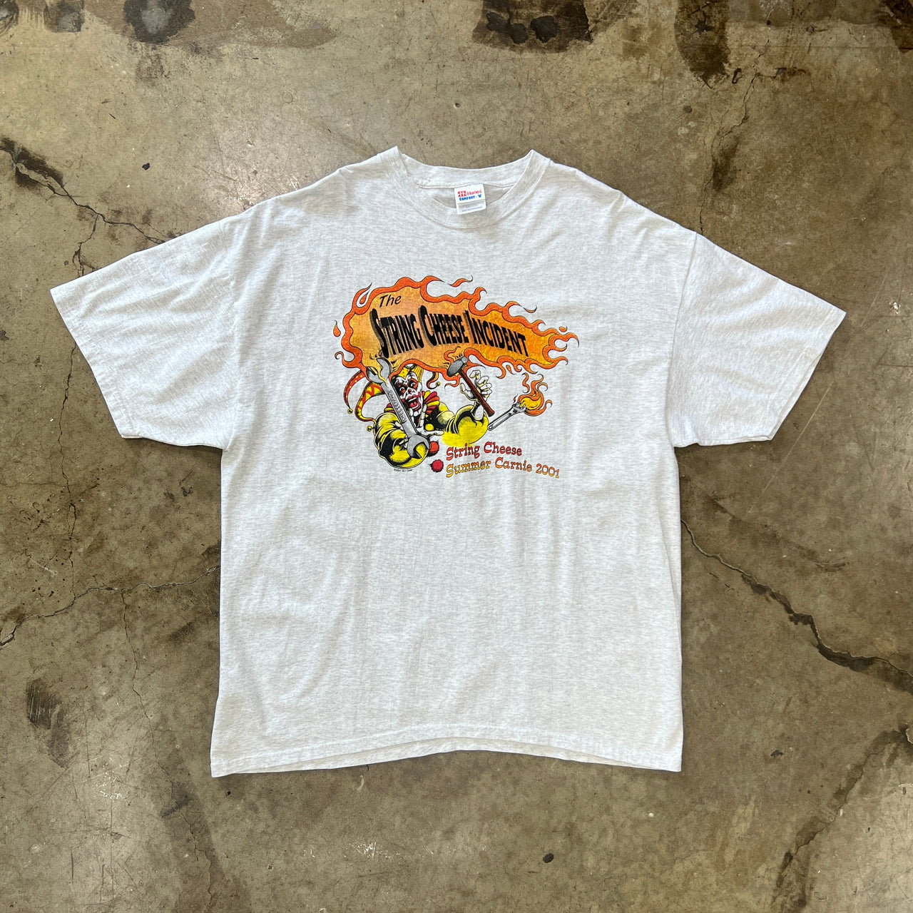 2001 The String Cheese Incident Summer Carine Tour Tee