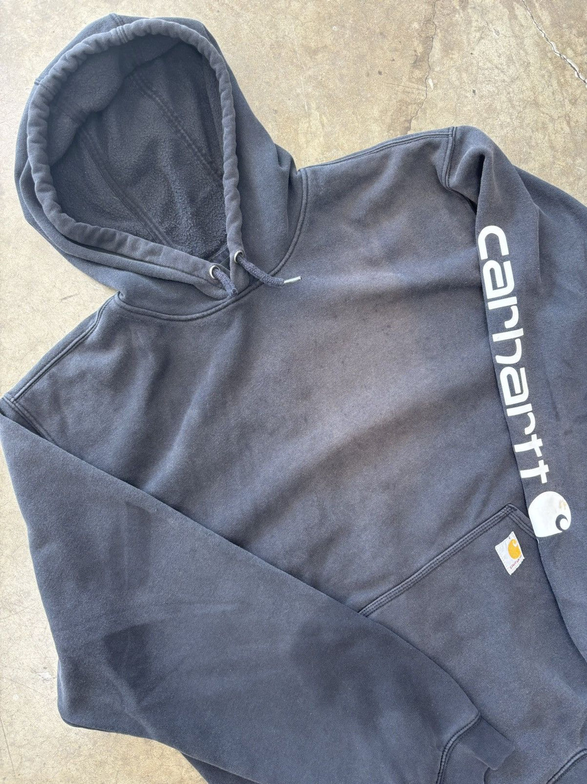 Carhartt Loose Fit Branded Sleeve Hoodie