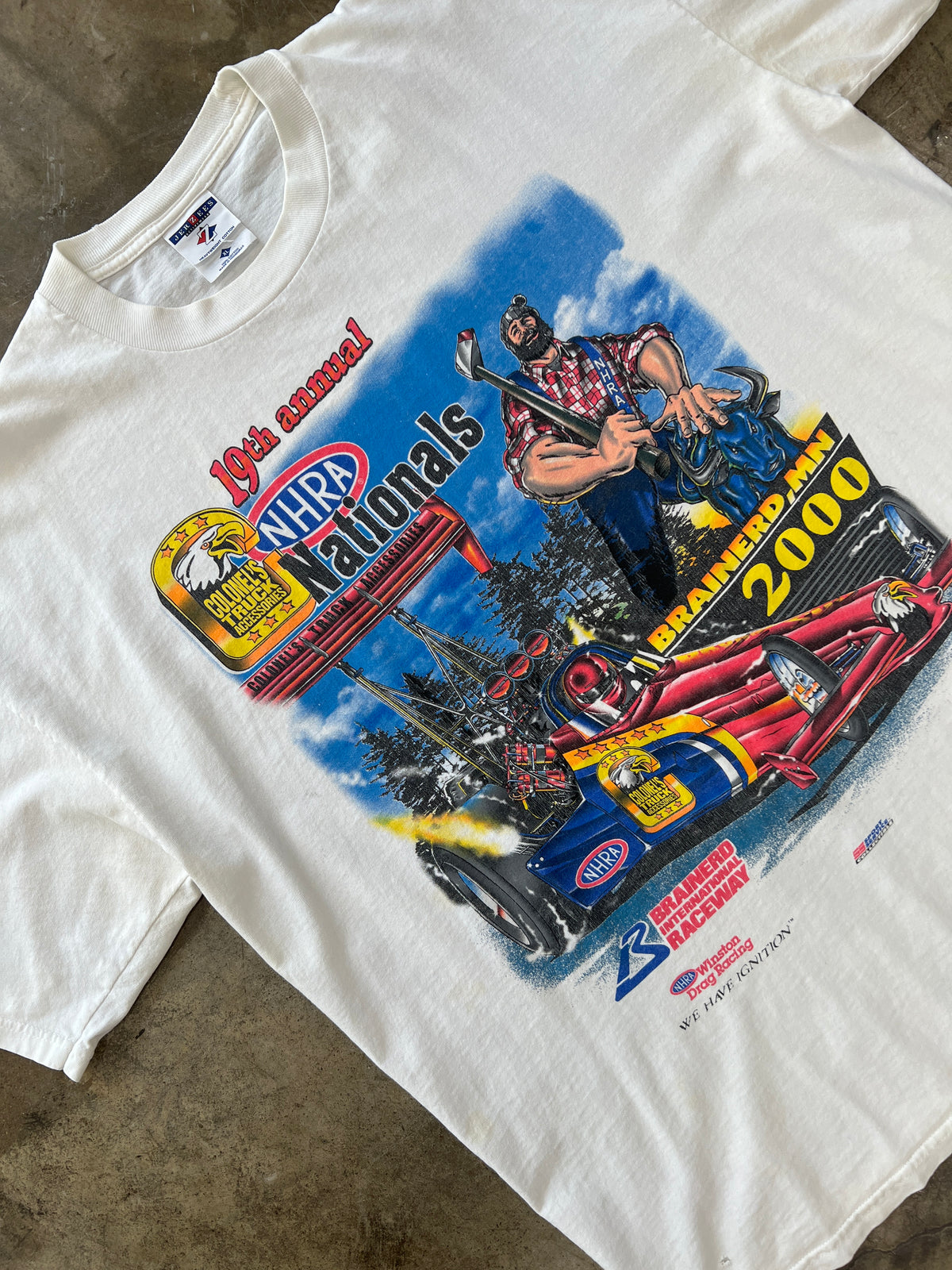 NHRA Nationals Winston Drag Racing Tee