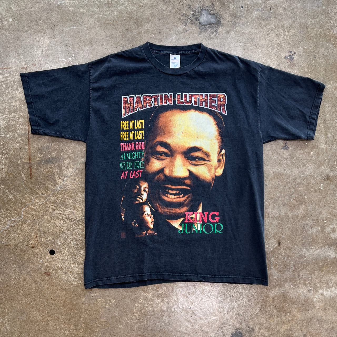 90s Martin Luther King MLK Rap Rememberance Tee