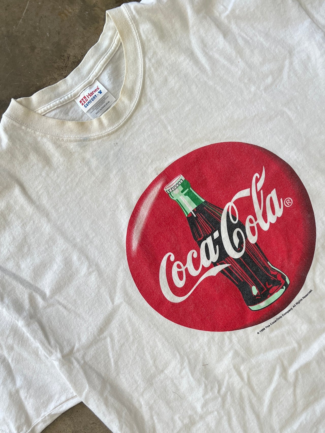 1998 Coke CocaCola Bottle Promo Tee