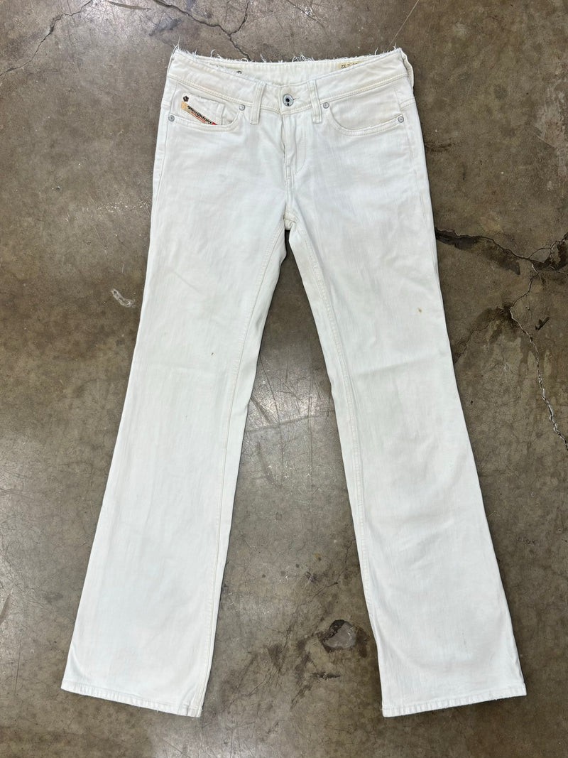 Diesel Industry White Denim Pant