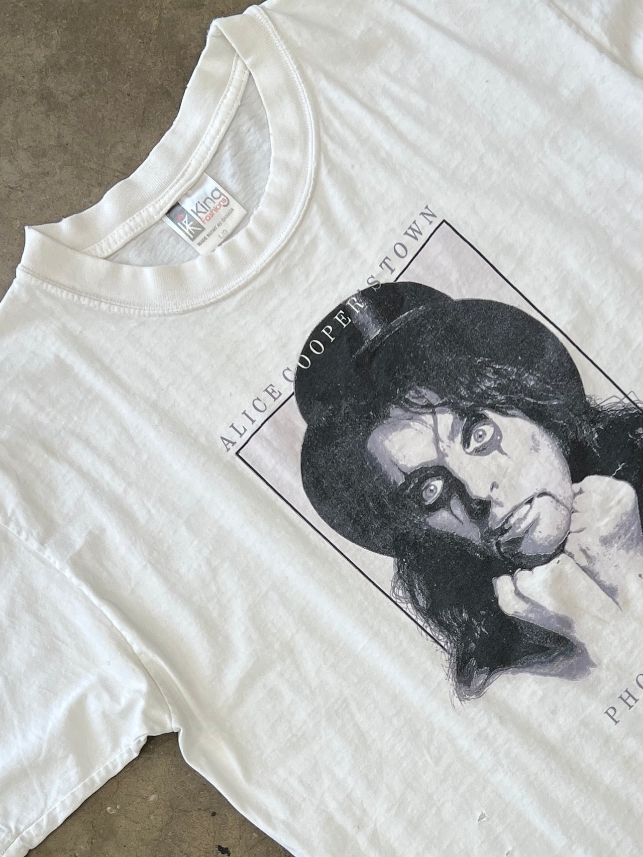 Alice Cooper's Town Schools Out Portrait Tee