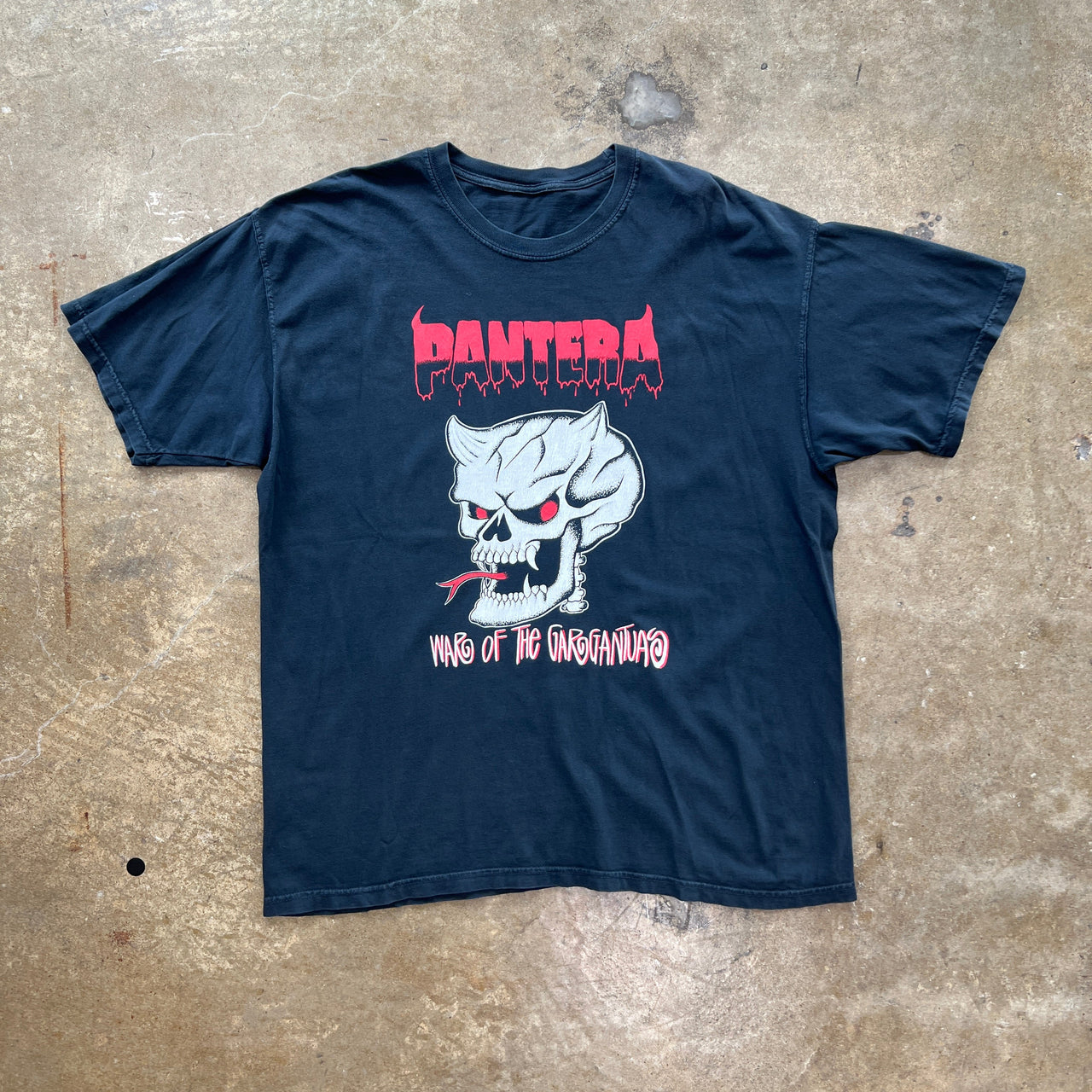 1996 Pantera White Zombie Grotesque Tour Tee