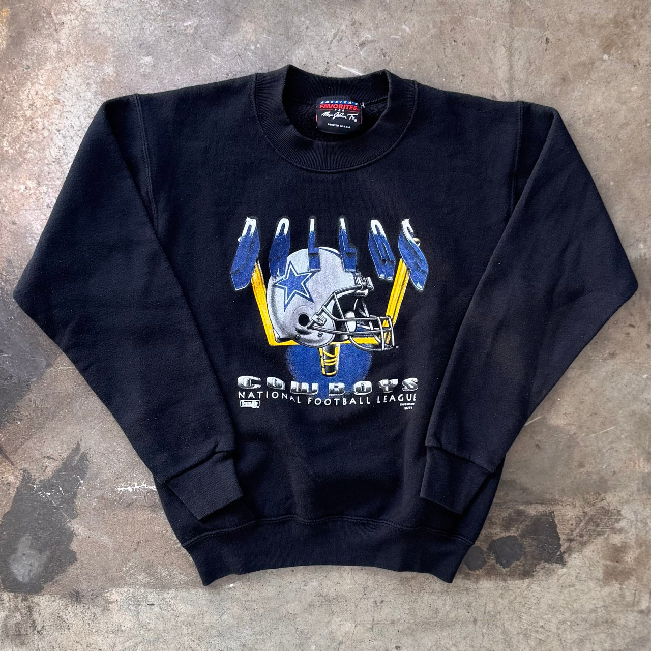 1993 NFL Dallas Cowboys Magic Johnson Helmet Crewneck YOUTH