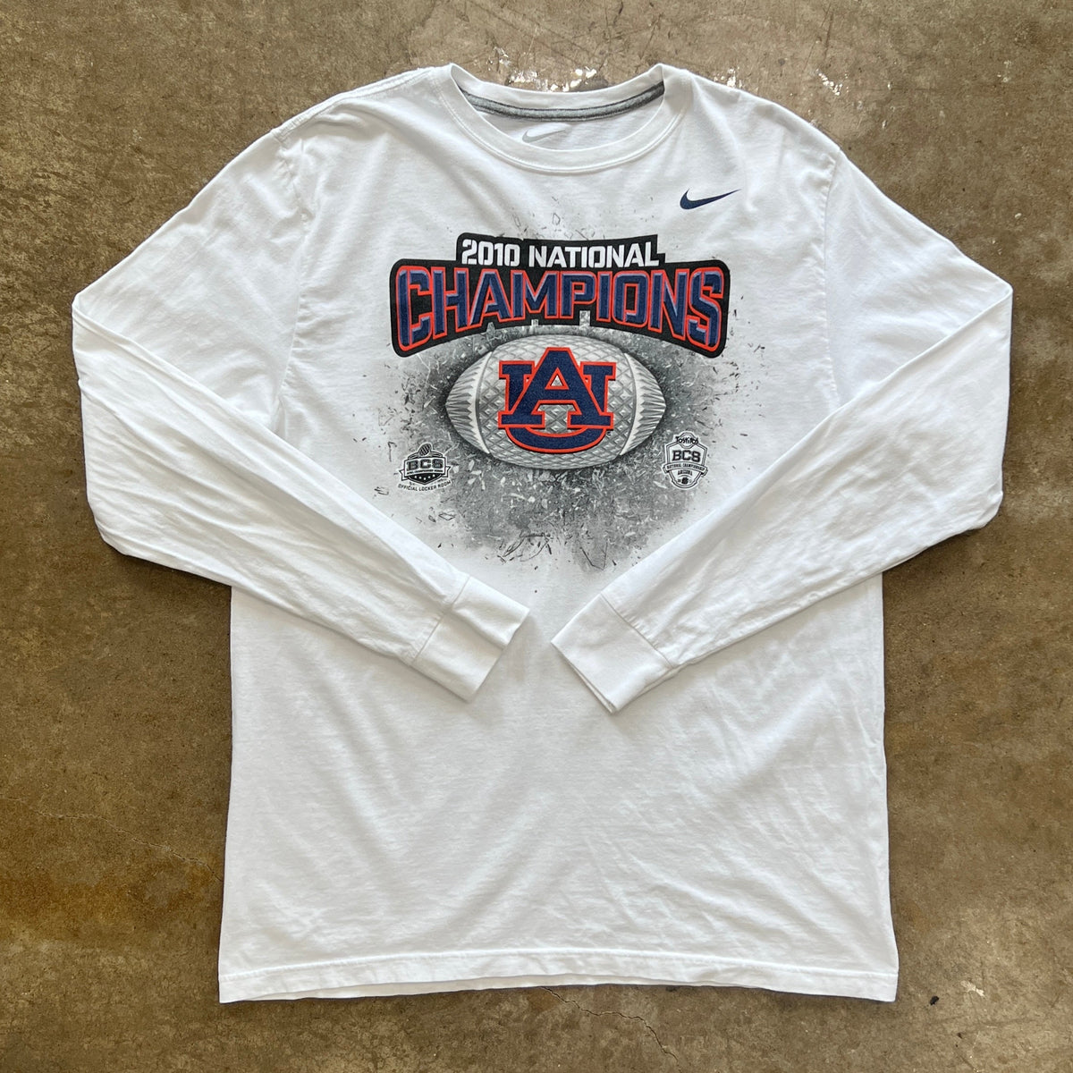 Nike University of Auburn National Champions LS