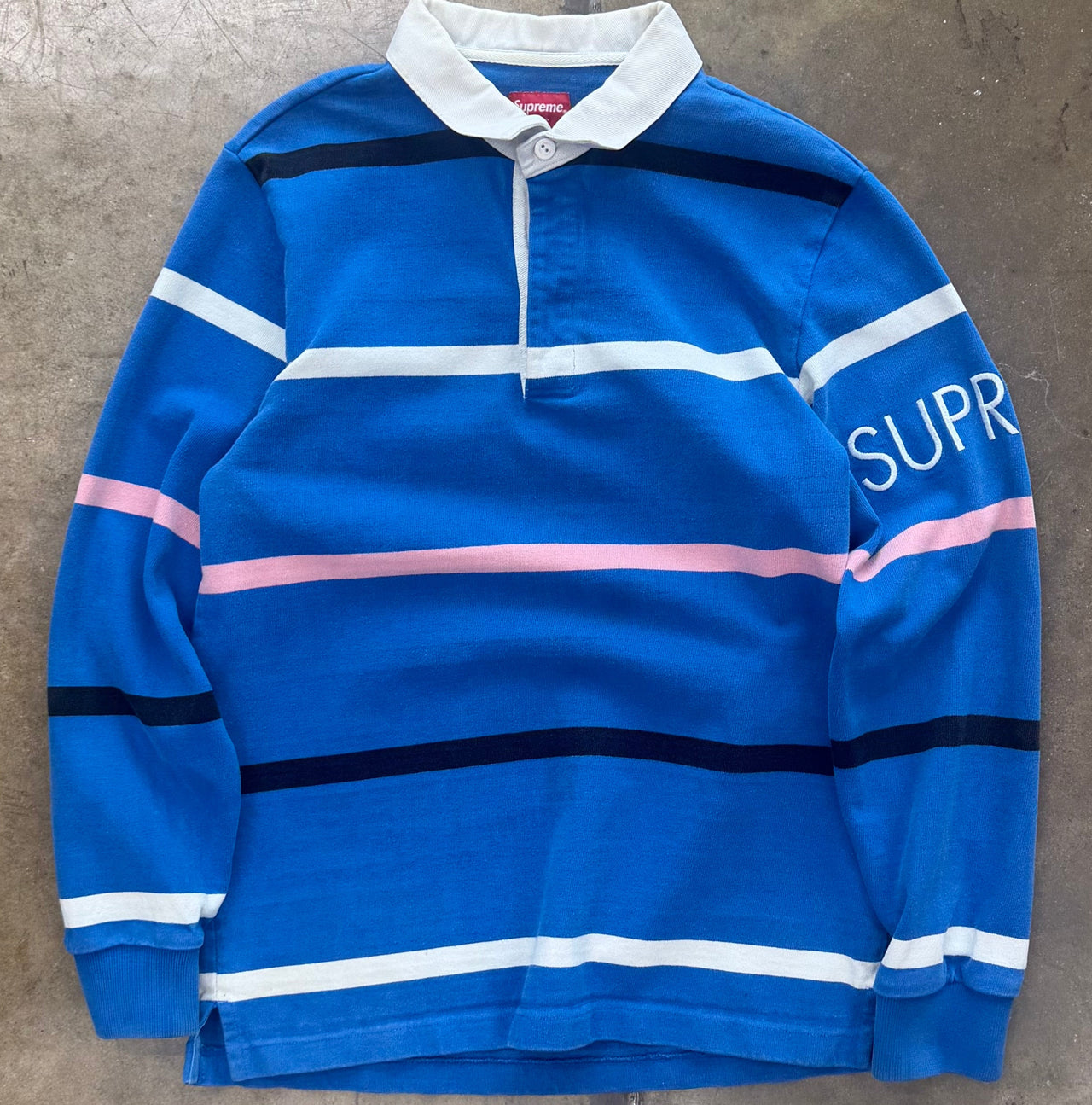 Supreme Striped Rugby Shirt FW16