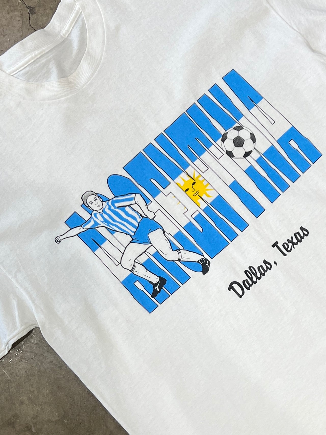 1994 Argentina Dallas Texas World Cup Soccer Tee