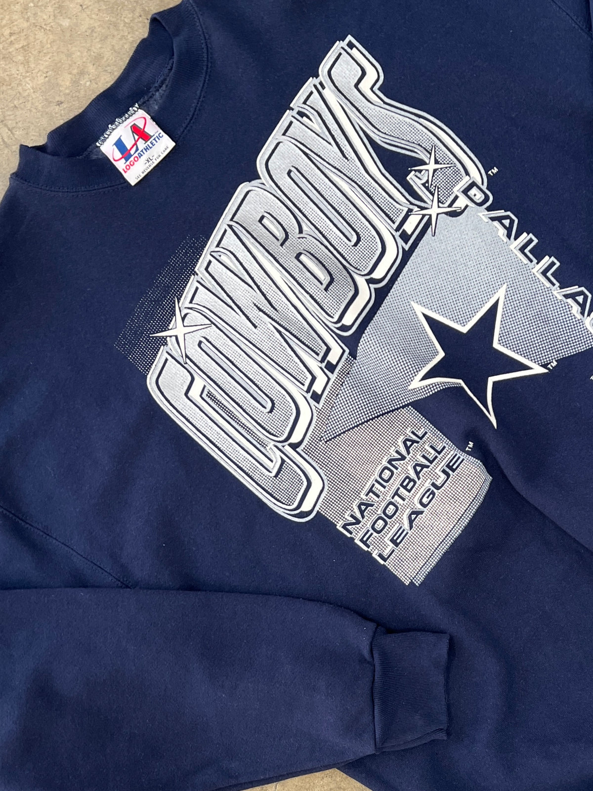 1993 NFL Dallas Cowboys Logo Athletics Crewneck