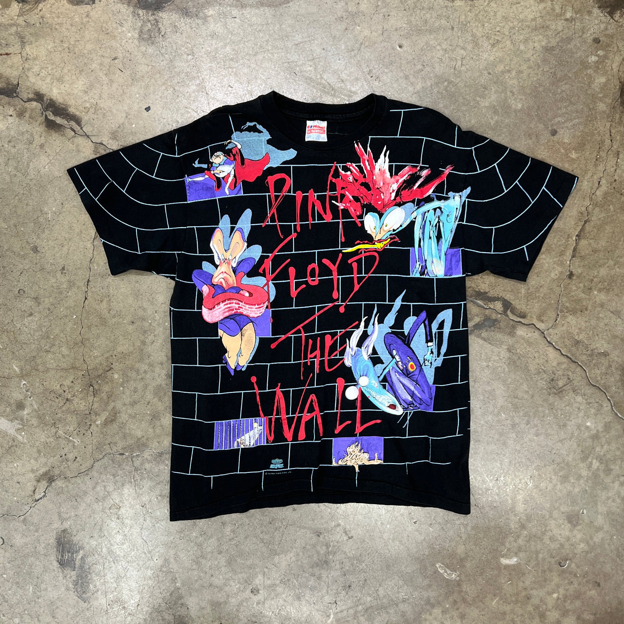 80s Pink Floyd The Wall Tee