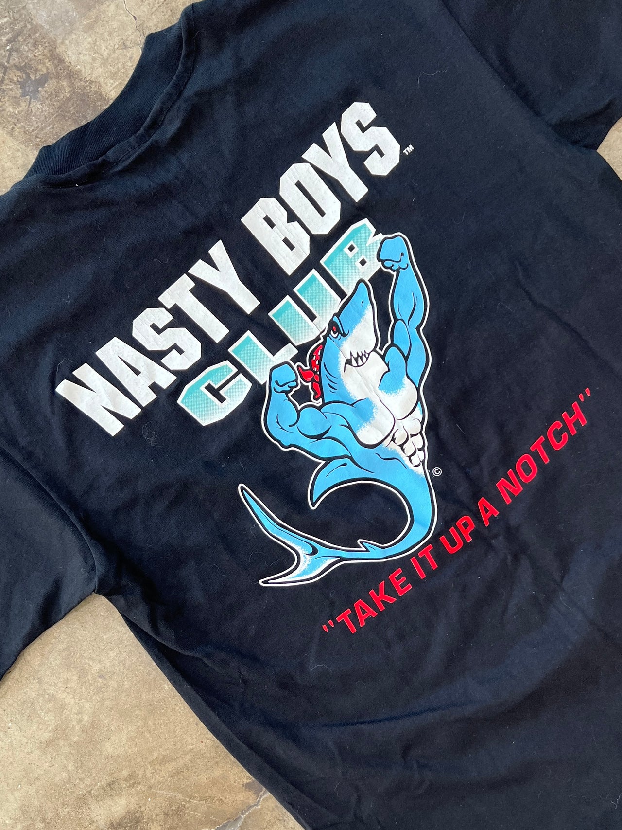 WWE Nasty Boys Club Tee Single Stitch