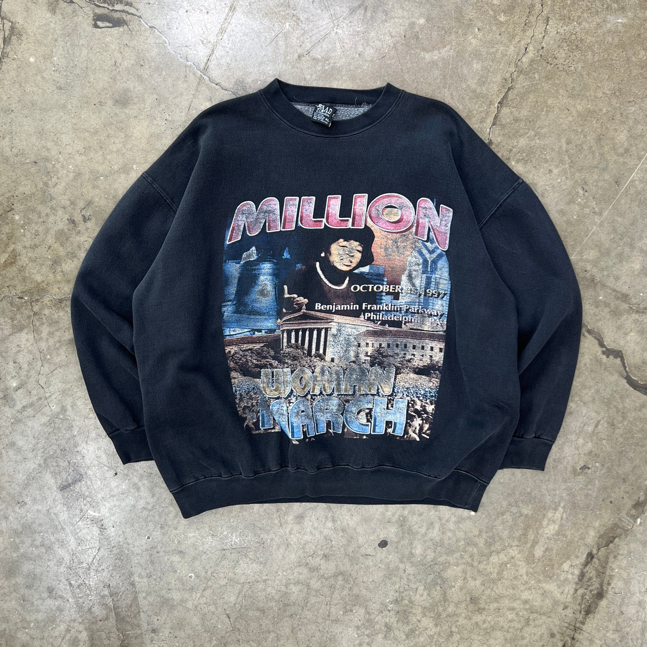 1997 Million Woman March Social Justice Crewneck