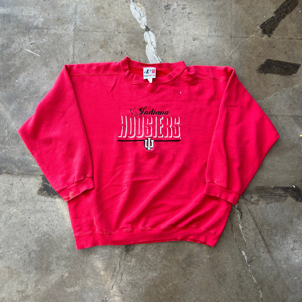 Indiana Hoosiers Logo Athletic Crewneck