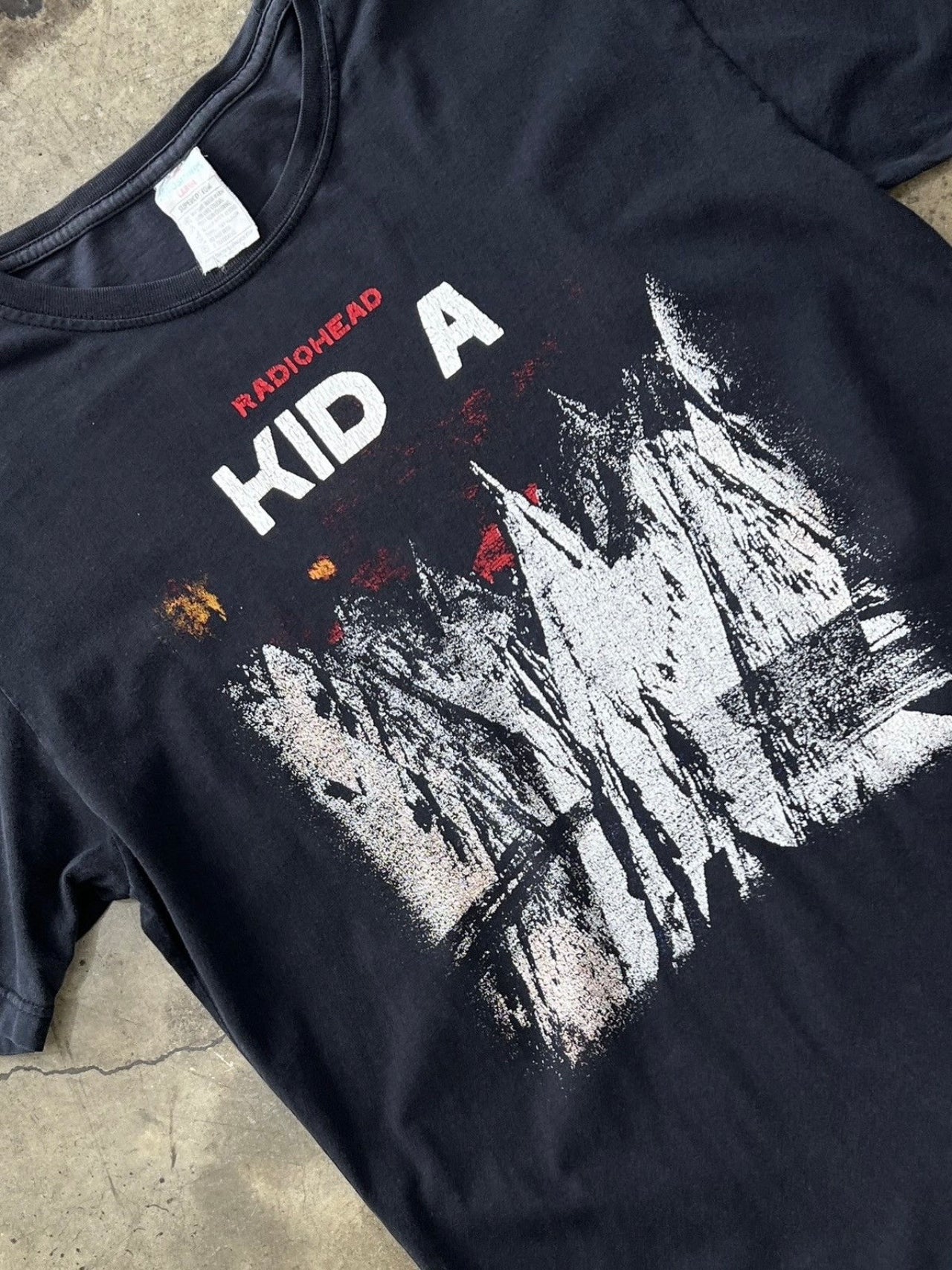 2000s Radiohead Kid A Tee