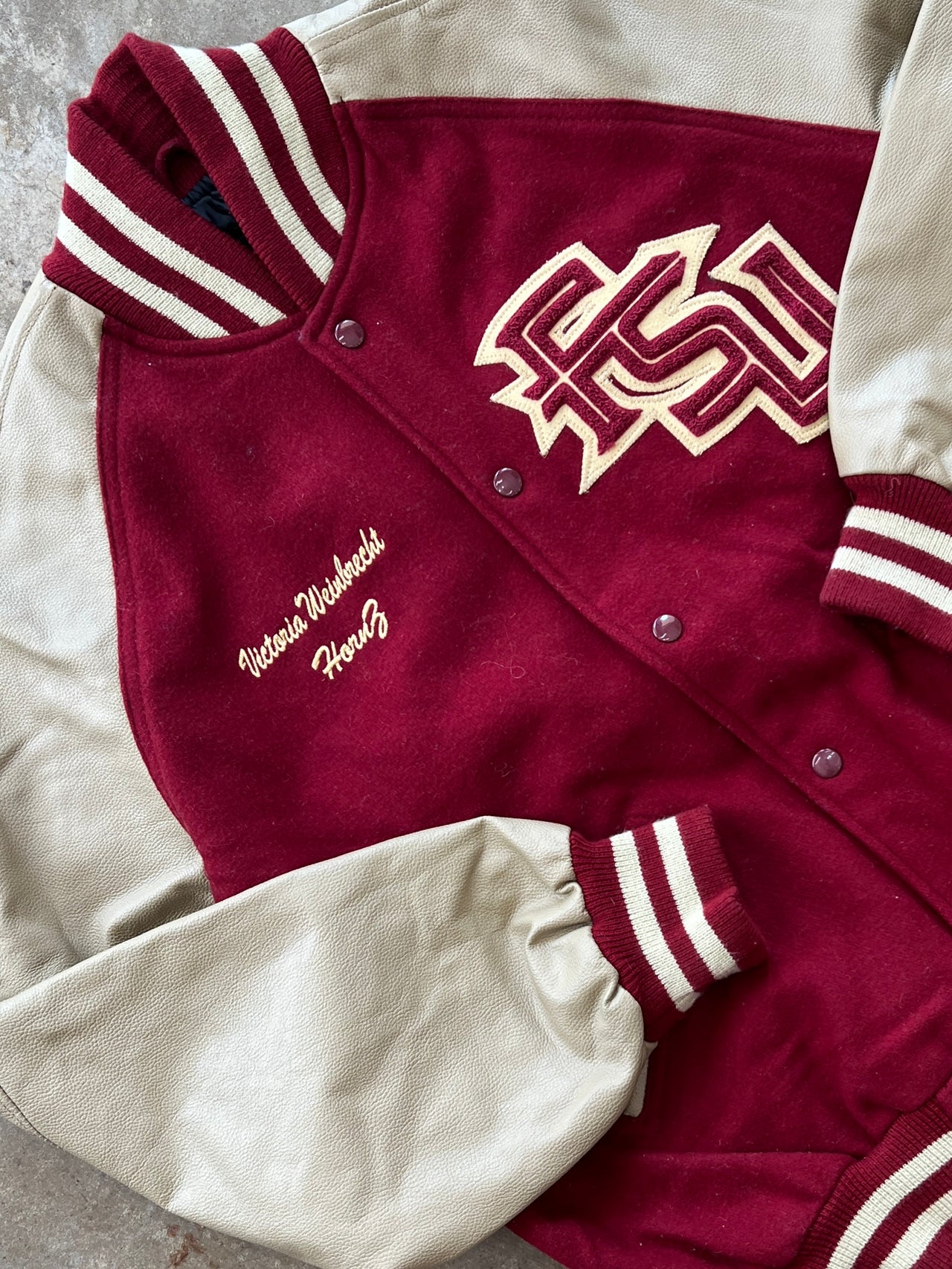 90s Florida State Maverick Leatherman Jacket
