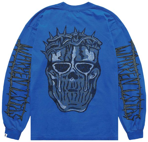 Bridge of Thorns Long Sleeve Tee - Blue