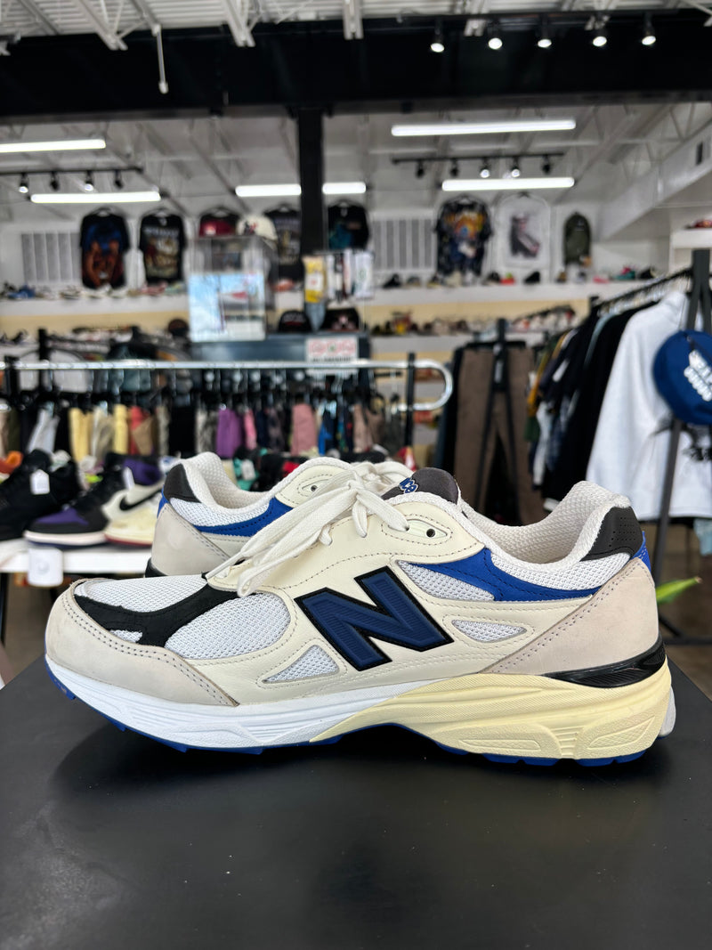 New Balance 990v3 MiUSA White Blue Sz. 11.5 (2022)