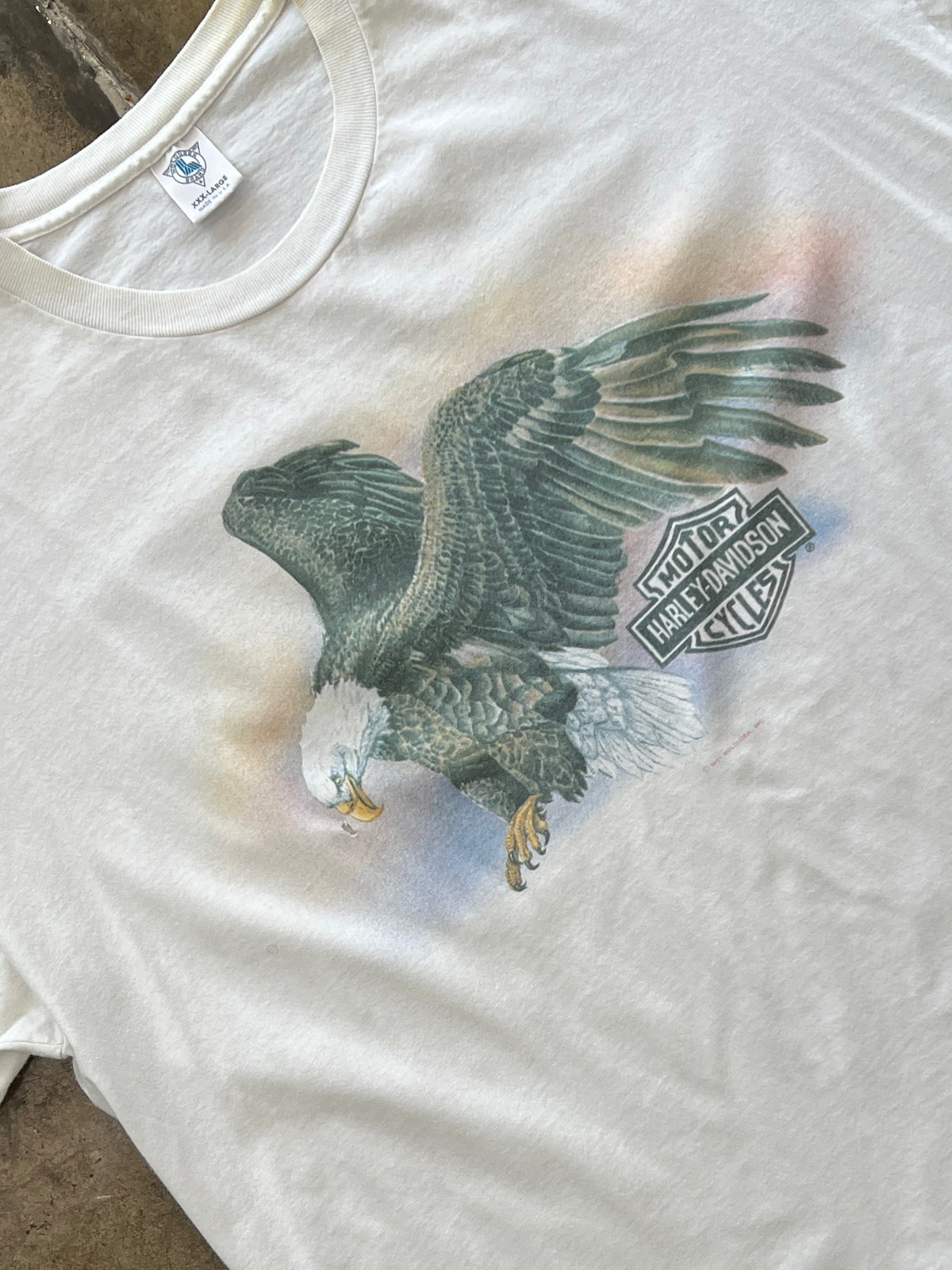 90s Harley Davidson Eagle Winchester VA Motorcycle Tee