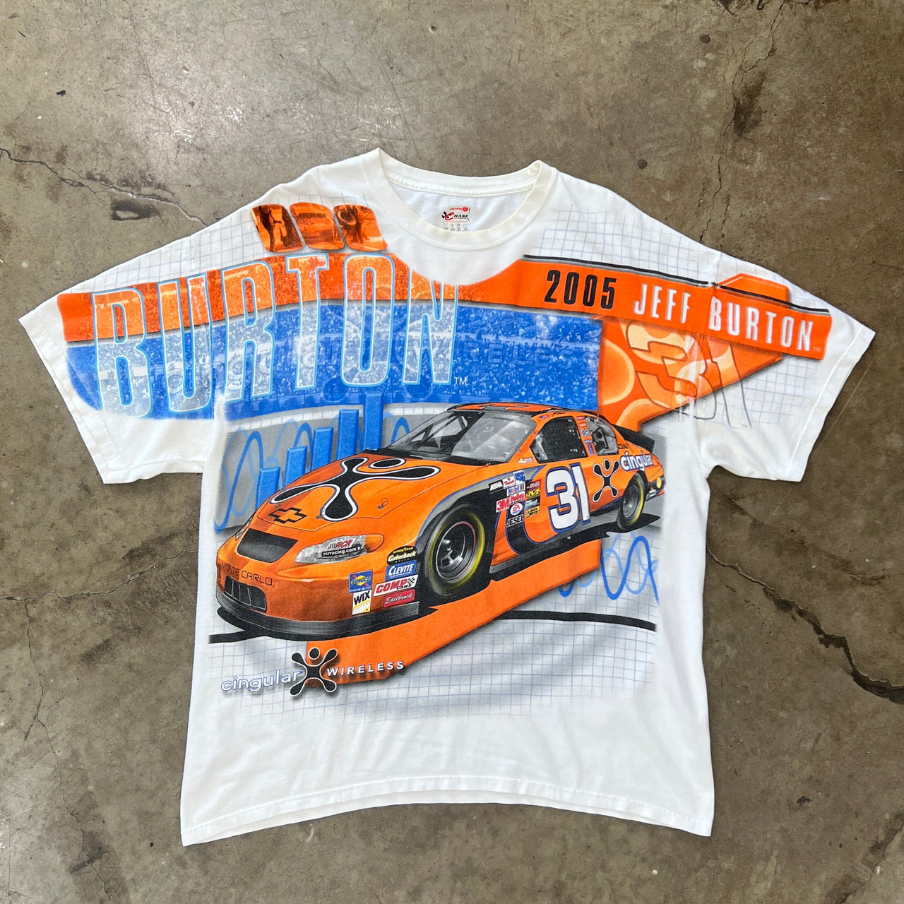 AOP NASCAR 2005 Jeff Burton Racing Tee