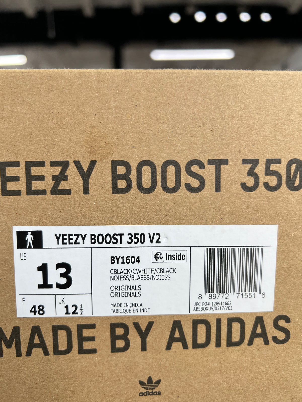 Yeezy 350 V2 Core Black White Oreo