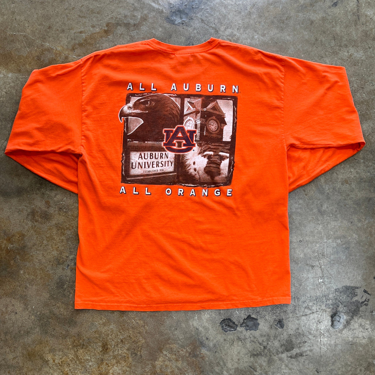 Auburn University All Orange Long Sleeve