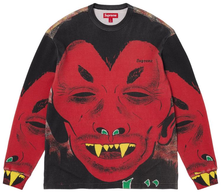 Mike Kelley Vampire Devil Thermal Shirt SS26