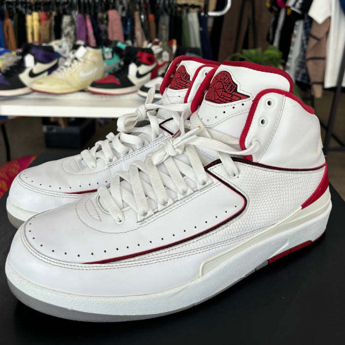 Air Jordan 2 White Red (2014)