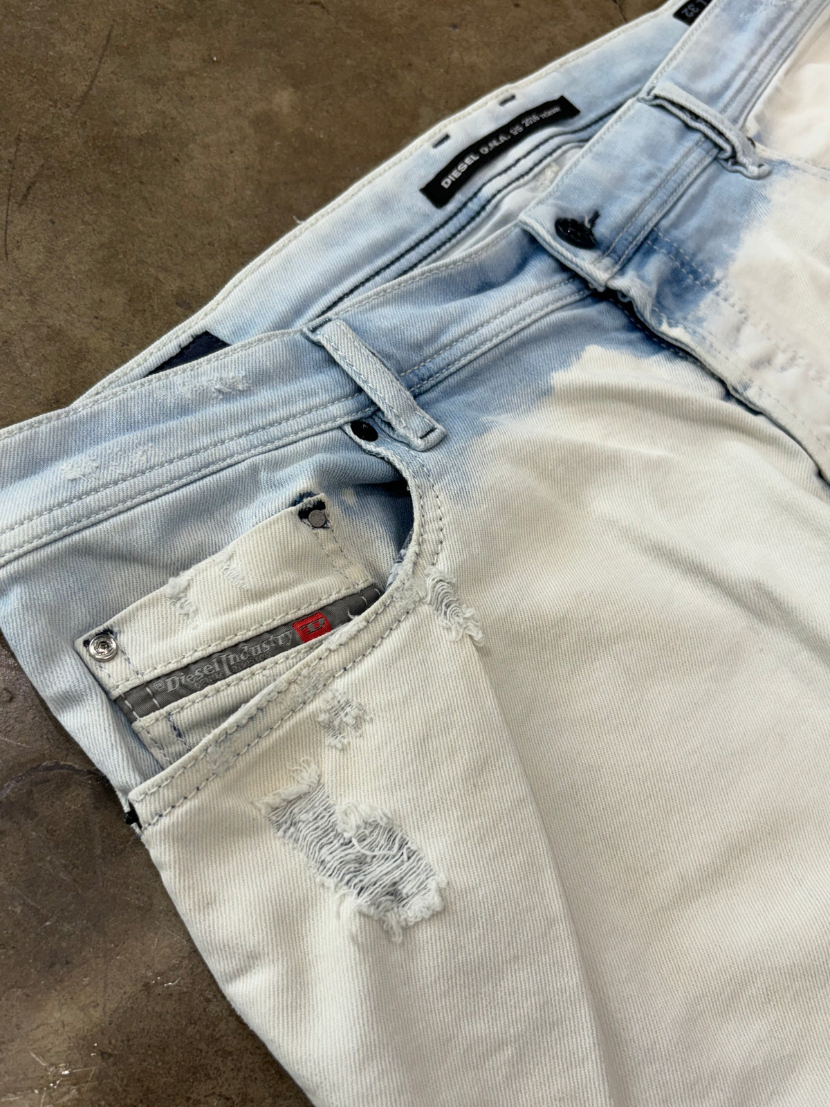 Diesel DNA Distress Denim