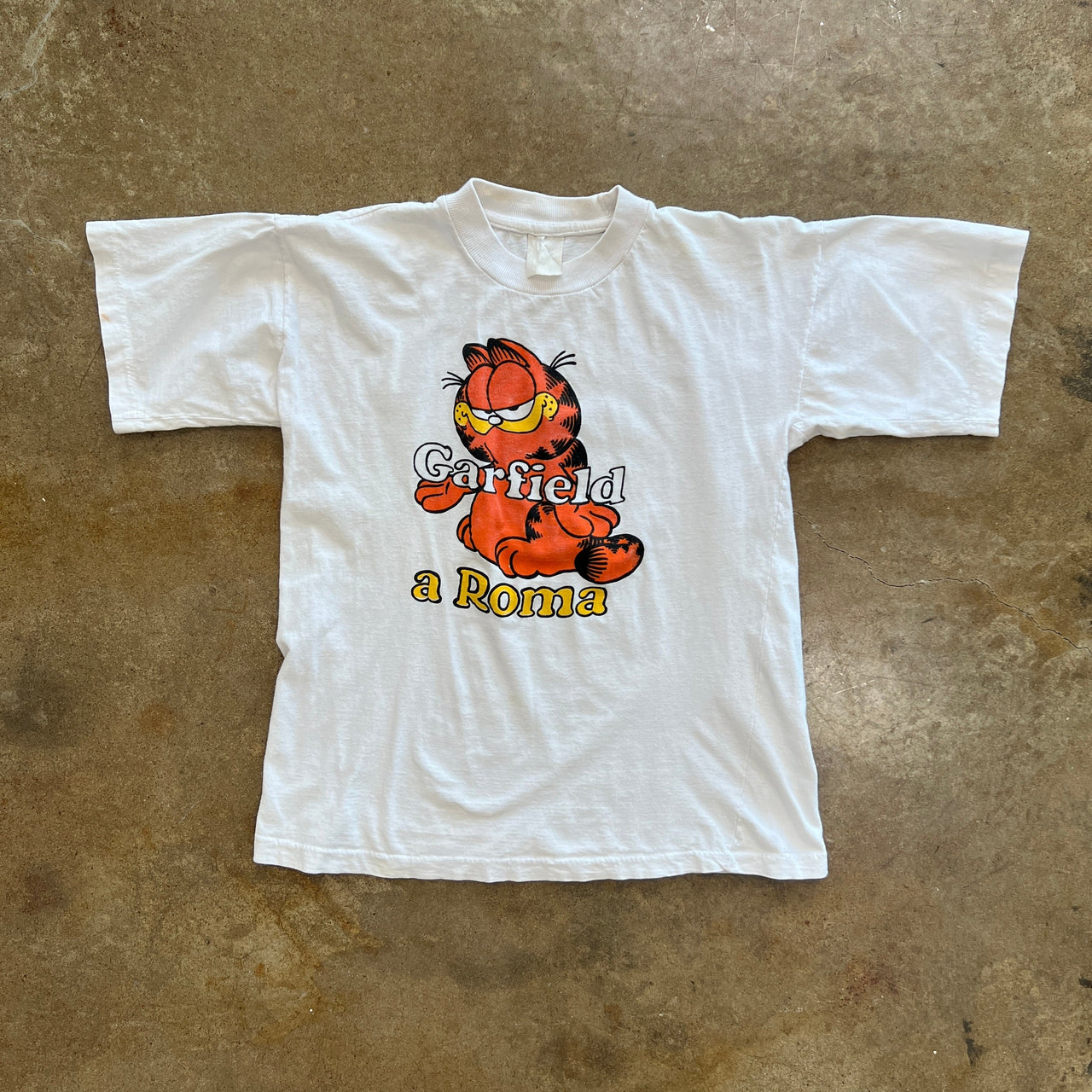 80s Garfield Roma Single Stitch Tee