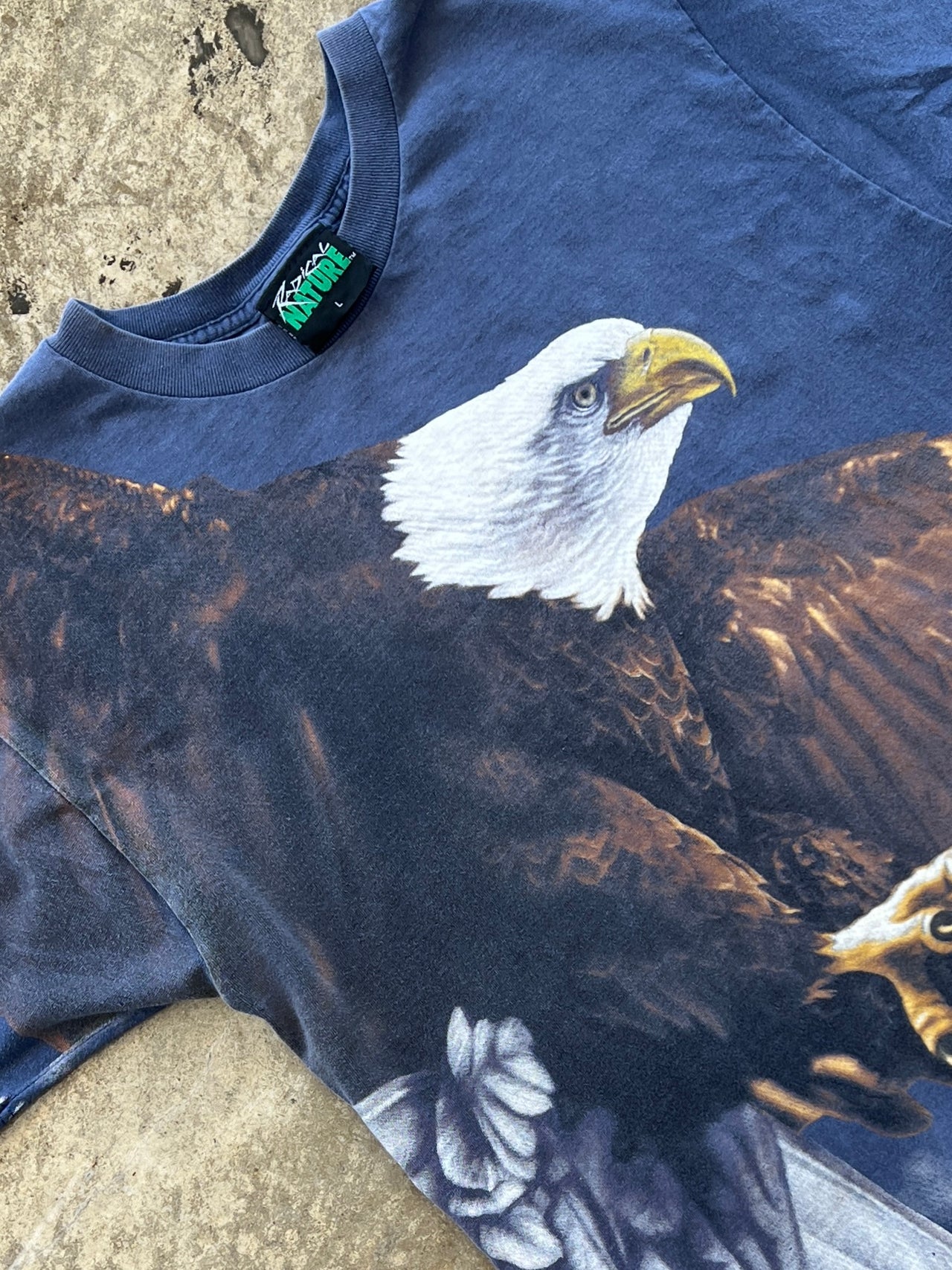 AOP Bald Eagle Flying Cloud Radical Nature Tee