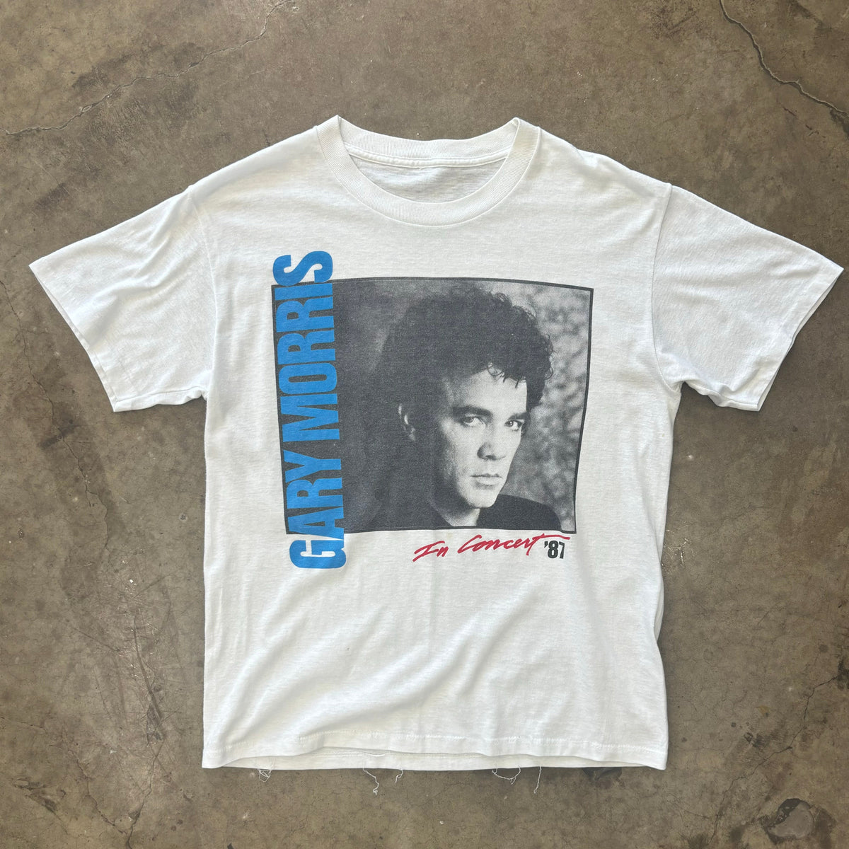 1987 Gary Morris In Concert Single Stitch Tee