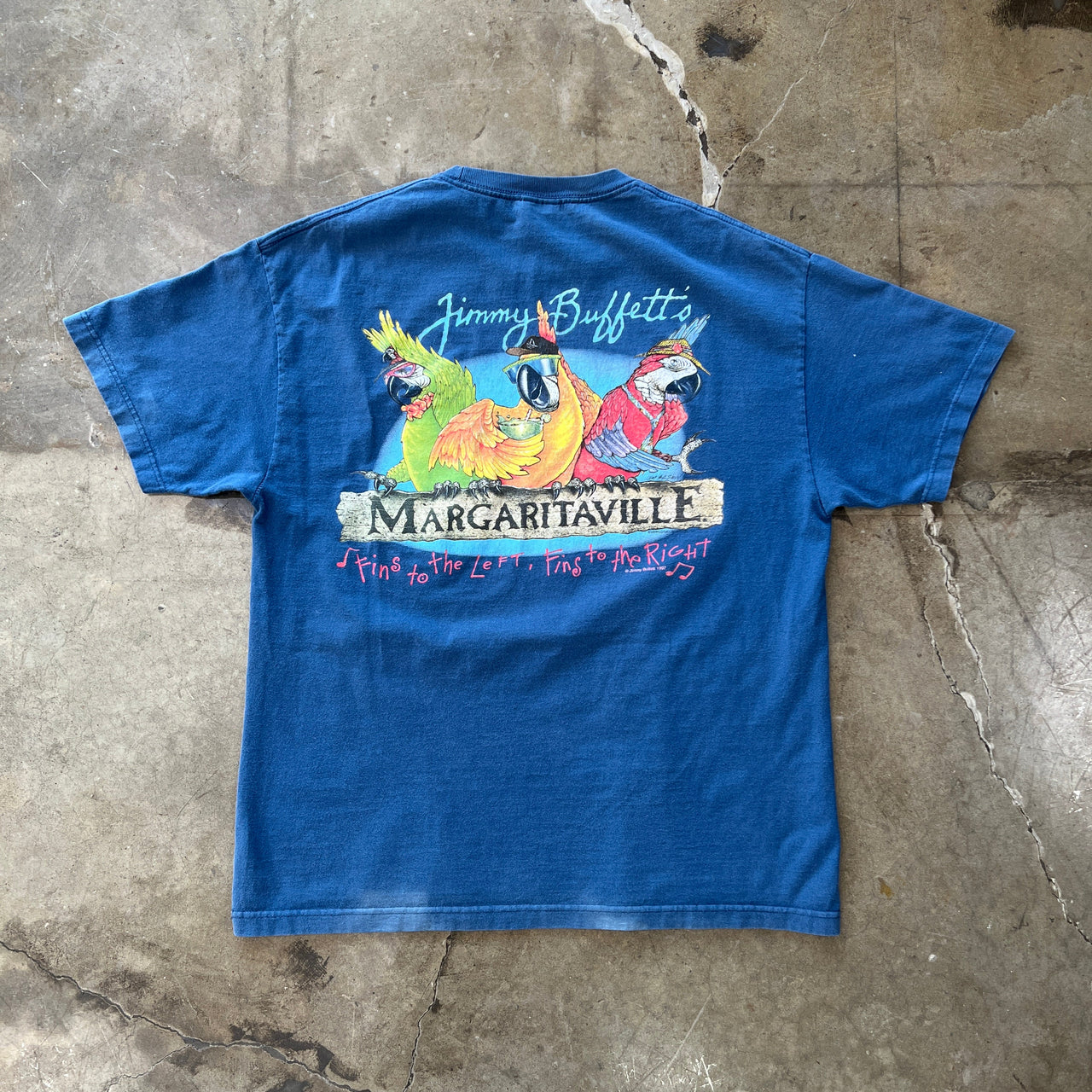 Jimmy Buffet Key West Margaritaville Parrot Head Tee