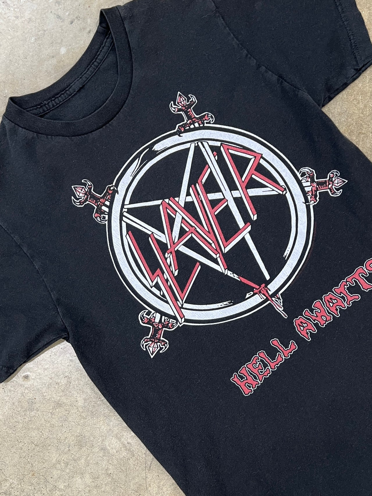 Hell Awaits Slayer Tribute Tour Tee